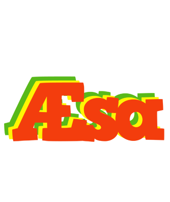 Æsa bbq logo