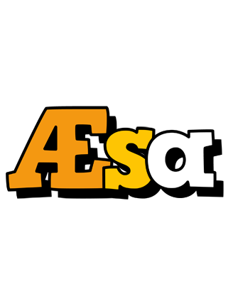 Æsa cartoon logo