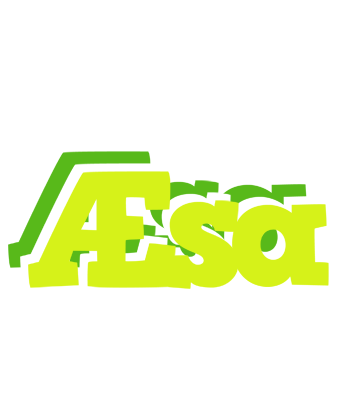 Æsa citrus logo