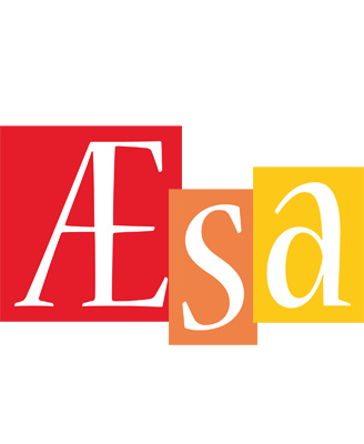 Æsa colors logo