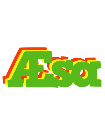Æsa crocodile logo
