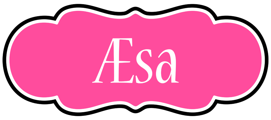 Æsa invitation logo