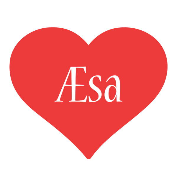 Æsa love logo