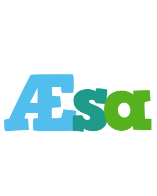 Æsa rainbows logo
