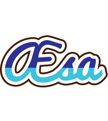 Æsa raining logo