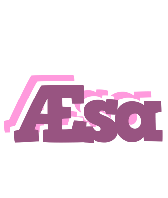 Æsa relaxing logo