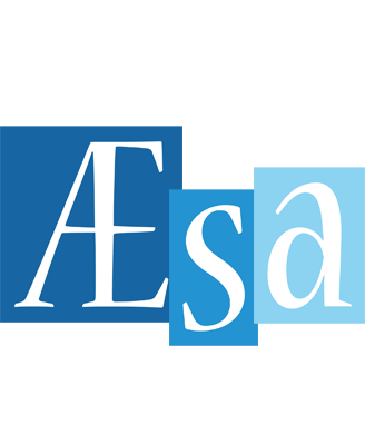 Æsa winter logo