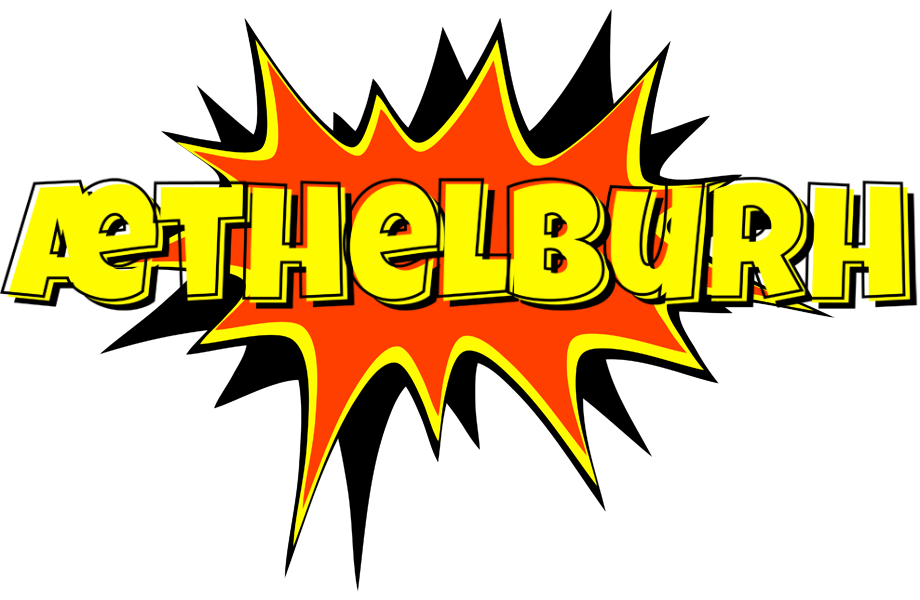 Æthelburh bazinga logo
