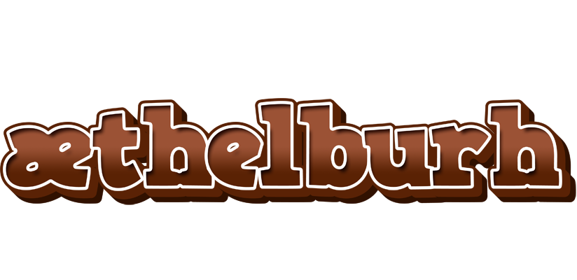 Æthelburh brownie logo