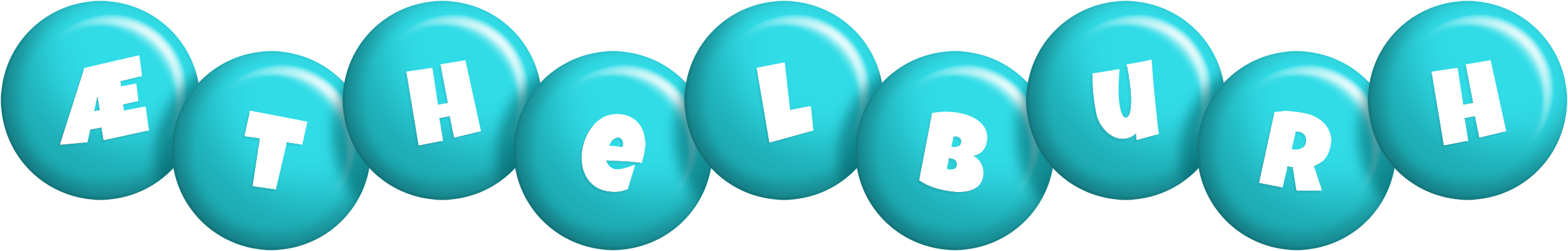 Æthelburh candy-azur logo
