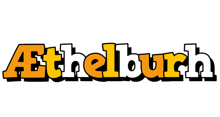 Æthelburh cartoon logo