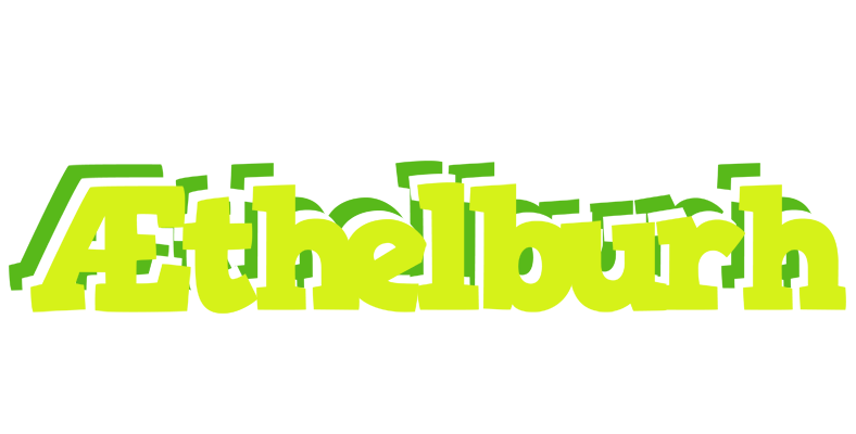 Æthelburh citrus logo