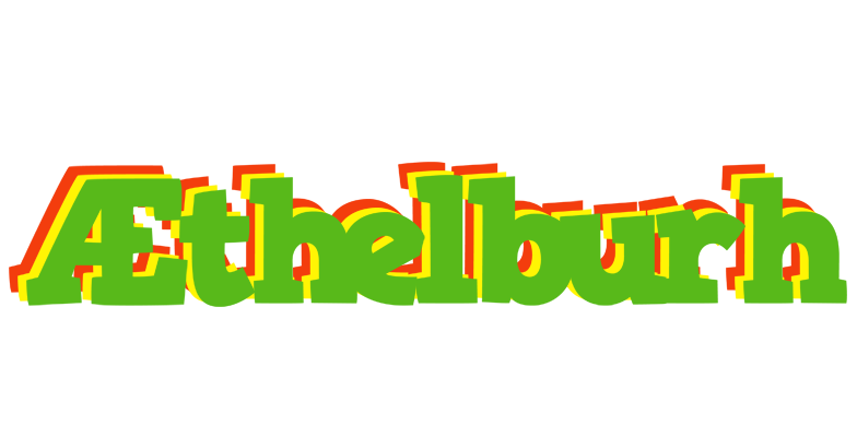 Æthelburh crocodile logo
