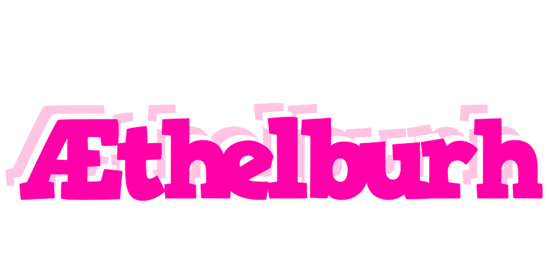 Æthelburh dancing logo