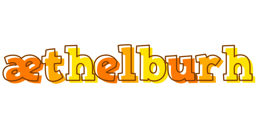 Æthelburh desert logo
