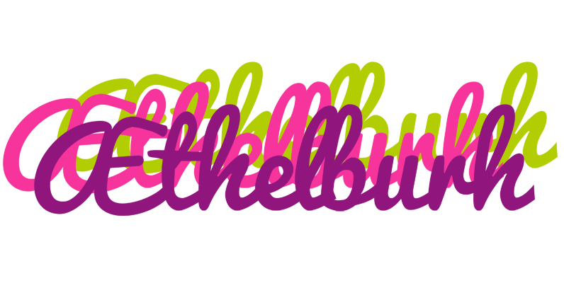Æthelburh flowers logo