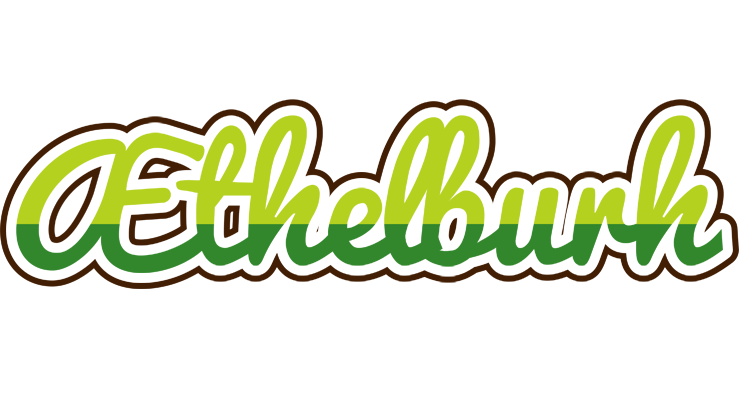 Æthelburh golfing logo