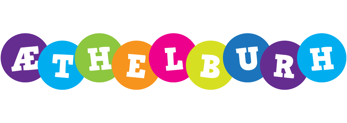 Æthelburh happy logo