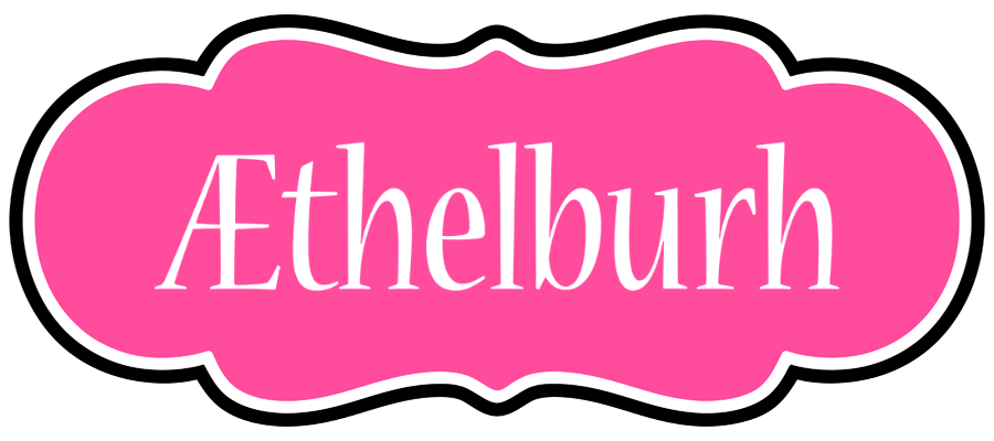 Æthelburh invitation logo