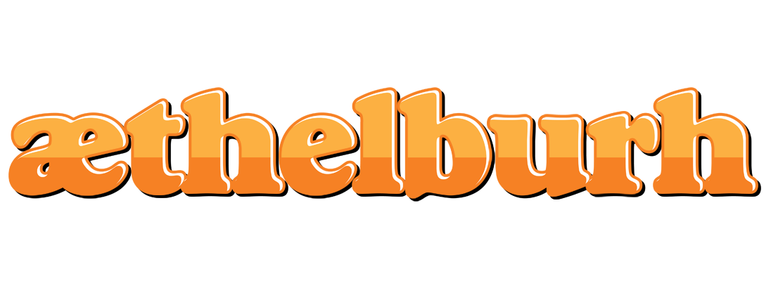Æthelburh orange logo