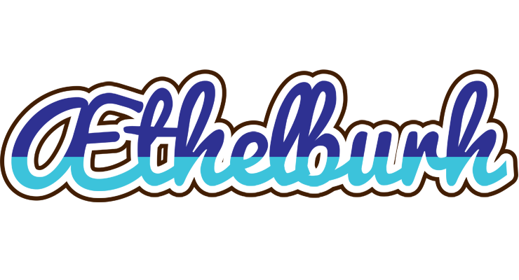 Æthelburh raining logo