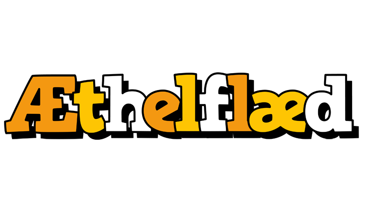 Æthelflæd cartoon logo
