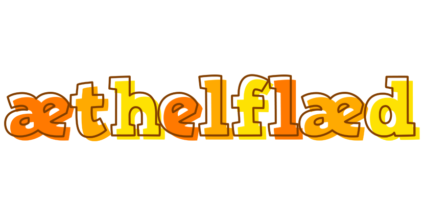 Æthelflæd desert logo