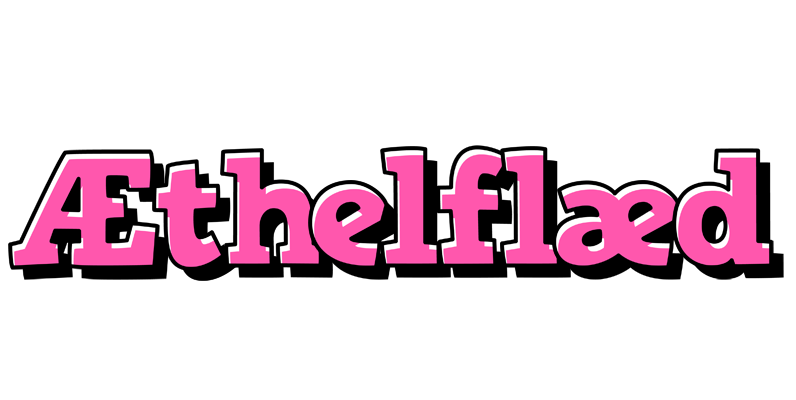 Æthelflæd girlish logo