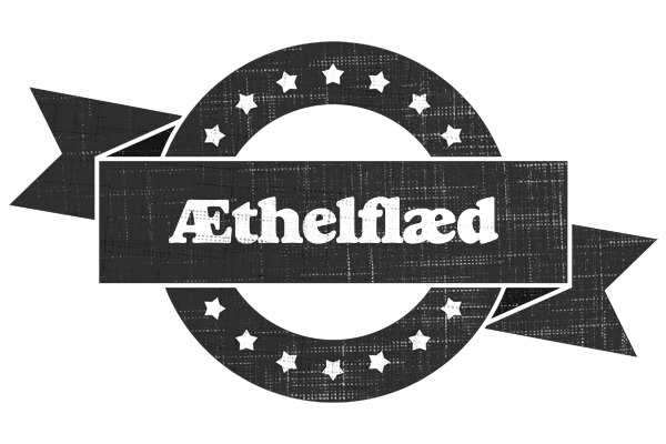 Æthelflæd grunge logo