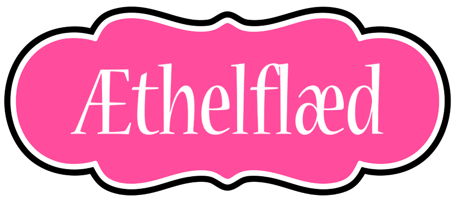Æthelflæd invitation logo