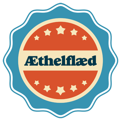 Æthelflæd labels logo
