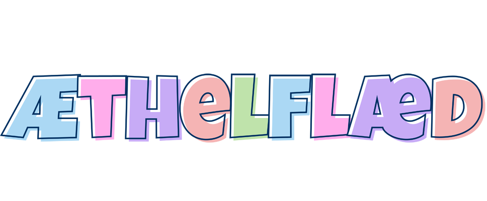 Æthelflæd pastel logo