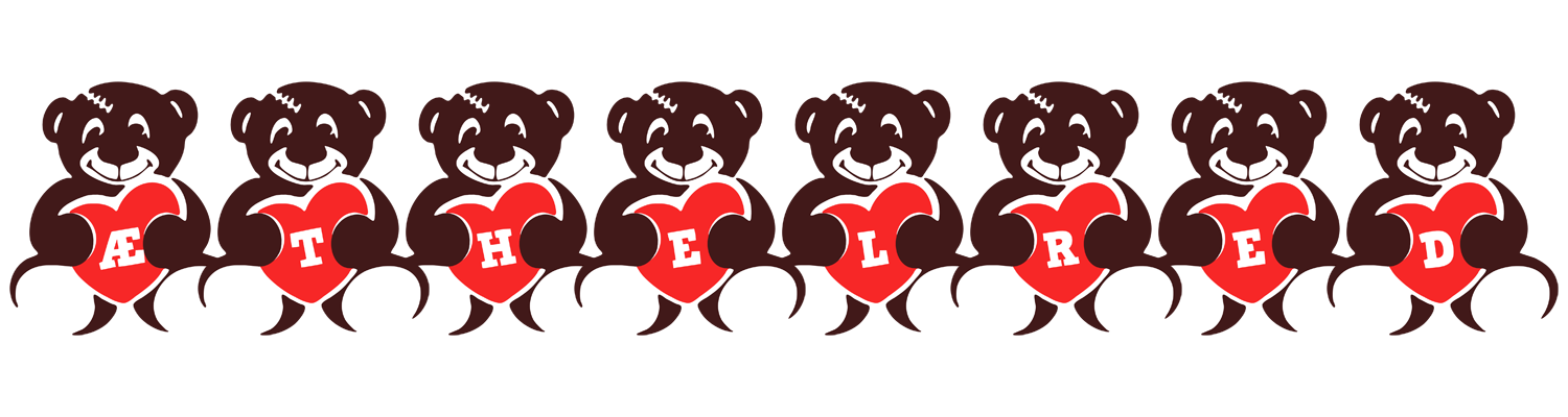 Æthelred bear logo