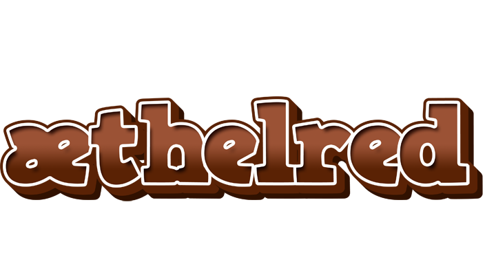 Æthelred brownie logo