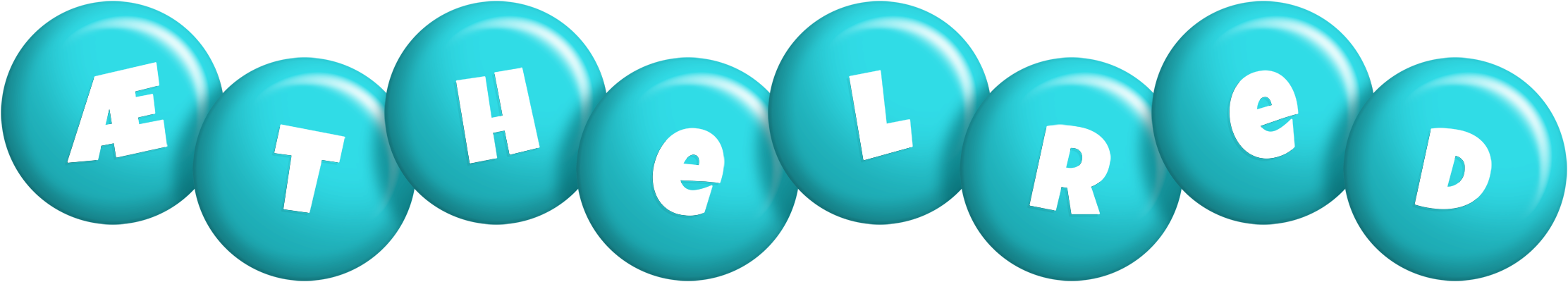 Æthelred candy-azur logo