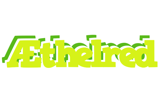 Æthelred citrus logo