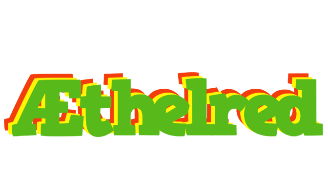 Æthelred crocodile logo