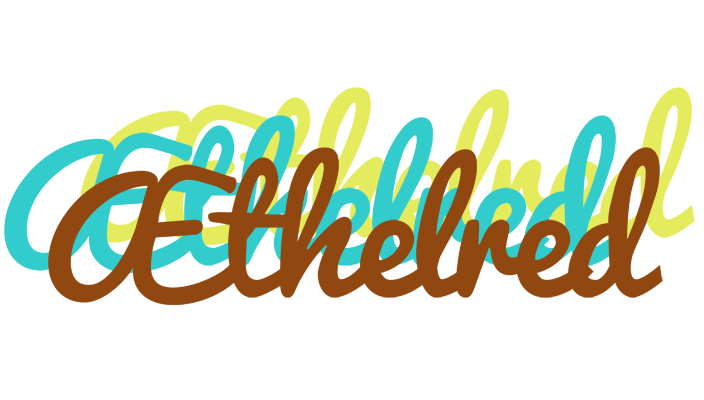 Æthelred cupcake logo