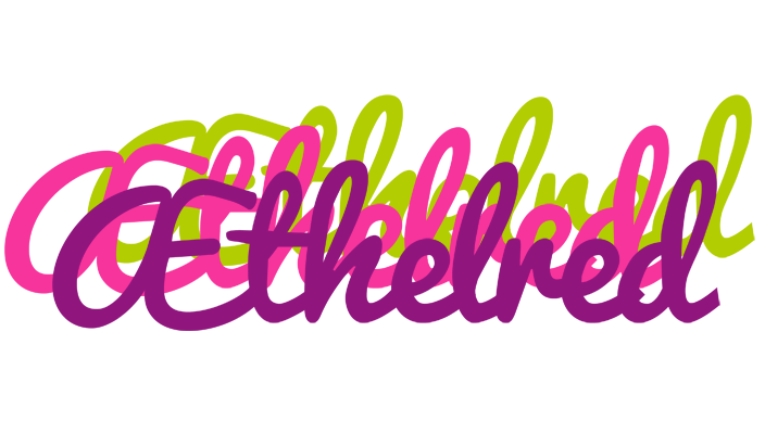 Æthelred flowers logo