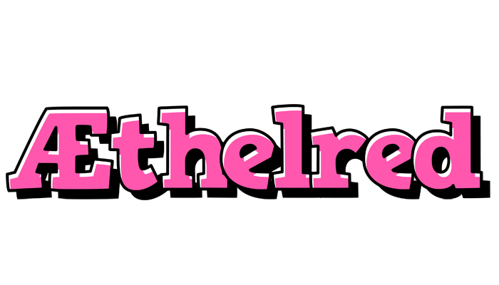 Æthelred girlish logo