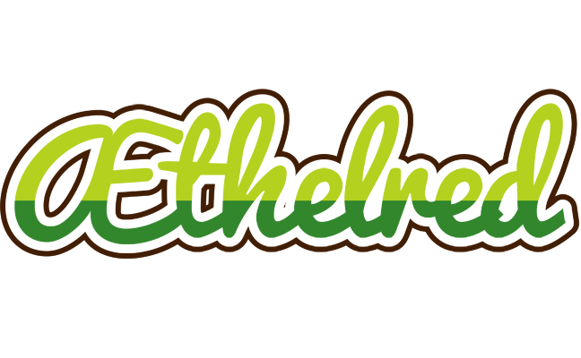 Æthelred golfing logo