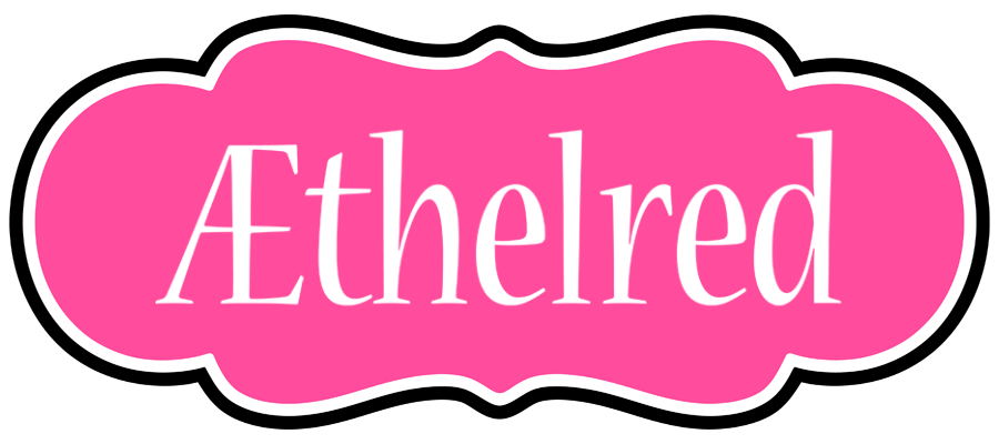 Æthelred invitation logo