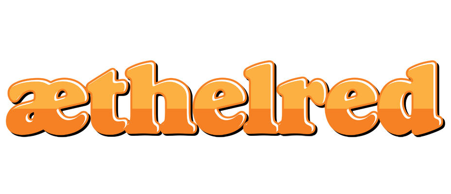 Æthelred orange logo