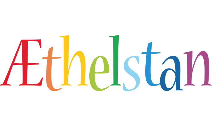 Æthelstan birthday logo