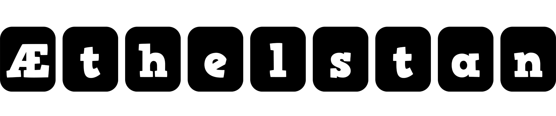 Æthelstan box logo