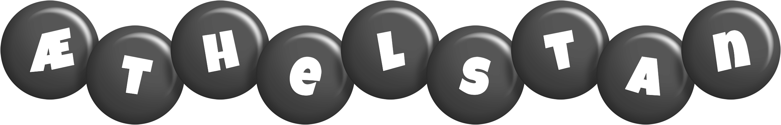 Æthelstan candy-black logo