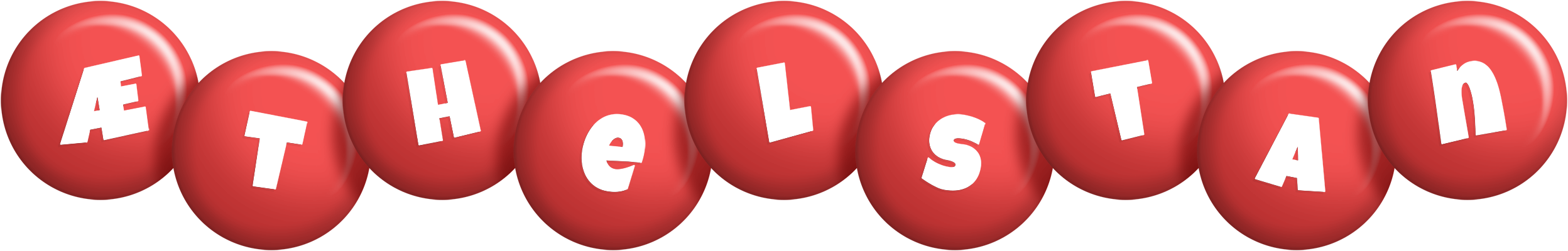 Æthelstan candy-red logo
