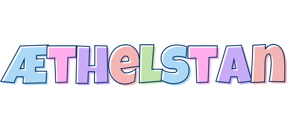 Æthelstan pastel logo
