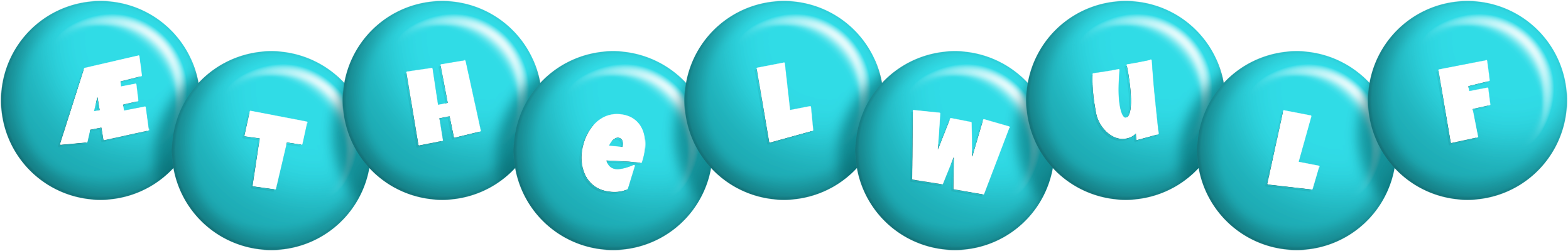 Æthelwulf candy-azur logo