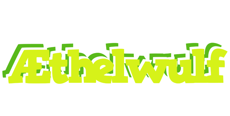 Æthelwulf citrus logo
